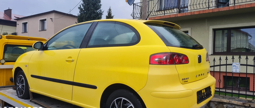 Seat Ibiza cena 6666 przebieg: 127900, rok produkcji 2005 z Biała małe 22